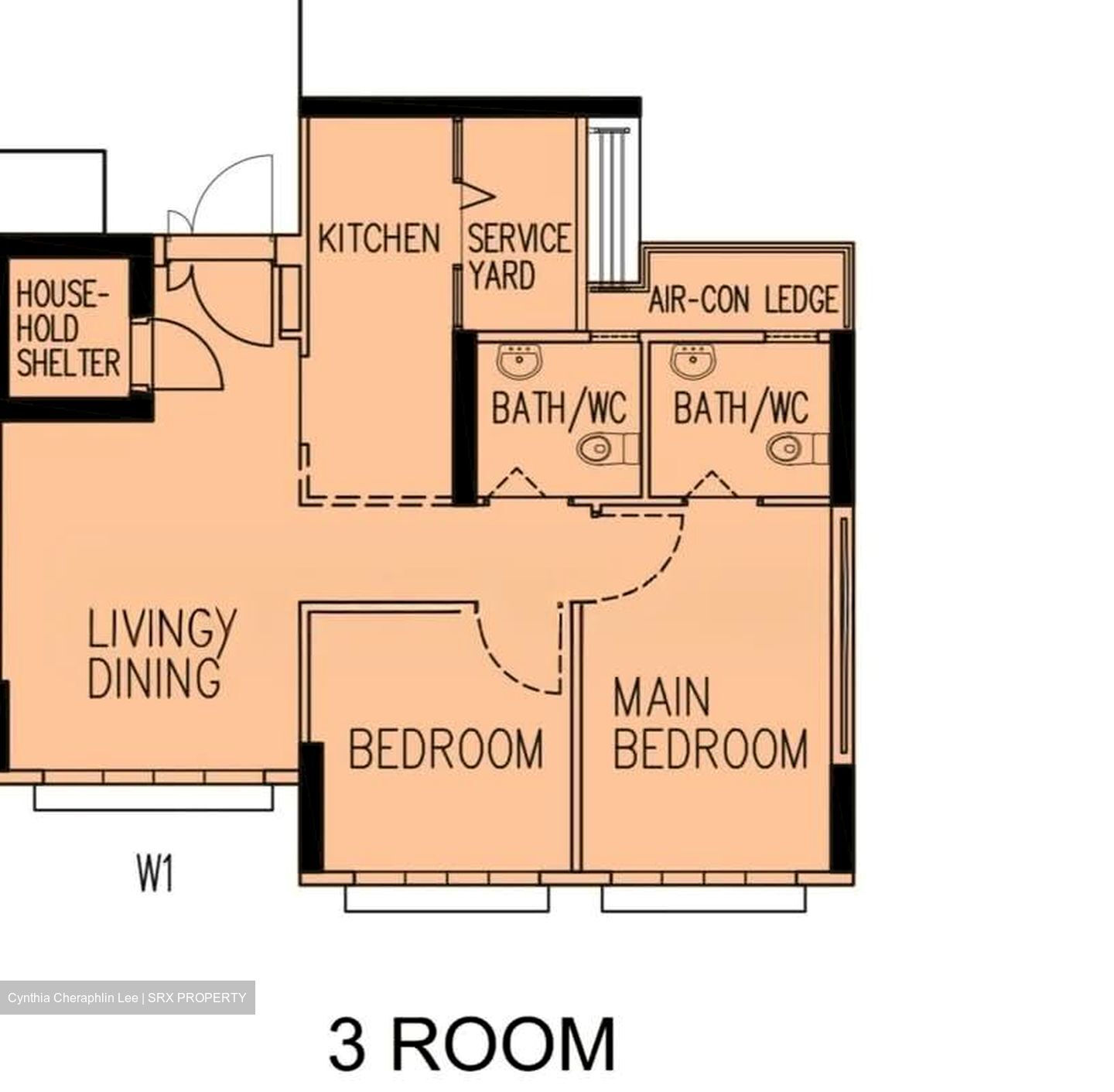 Blk 430A Bedok North Woods (Bedok), HDB 3 Rooms #558592081